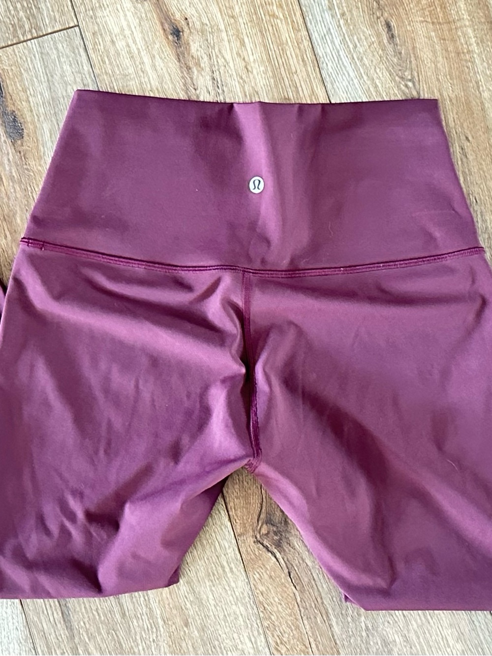 Lululemon High-Rise Plum leggings